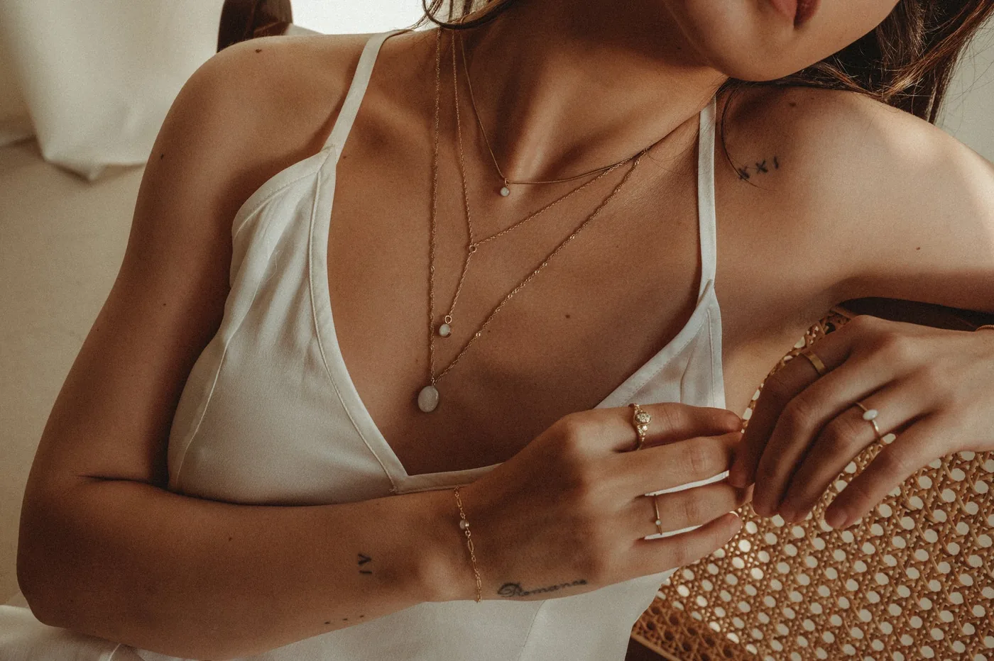 Mothers Milk Oval Necklace - 14k Gold Filled — product image 5