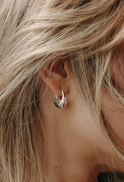 Purse Hoops - Sterling Silver — product image 2