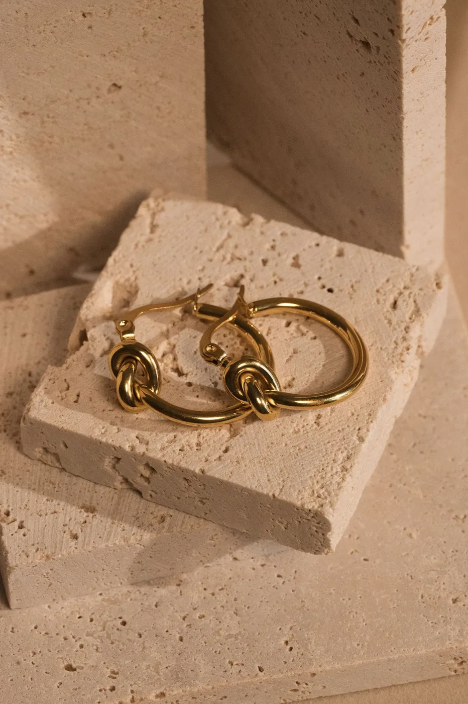 Knot Hoops- 14K Gold Filled — product image 5