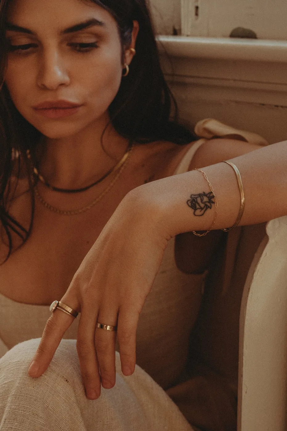 Staple Chain Bracelet - 14K Gold Filled — product image 1