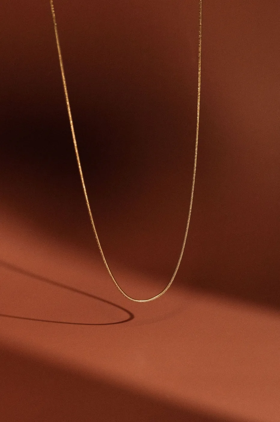 Snake Chain Necklace - 14k Gold Filled — product image 1