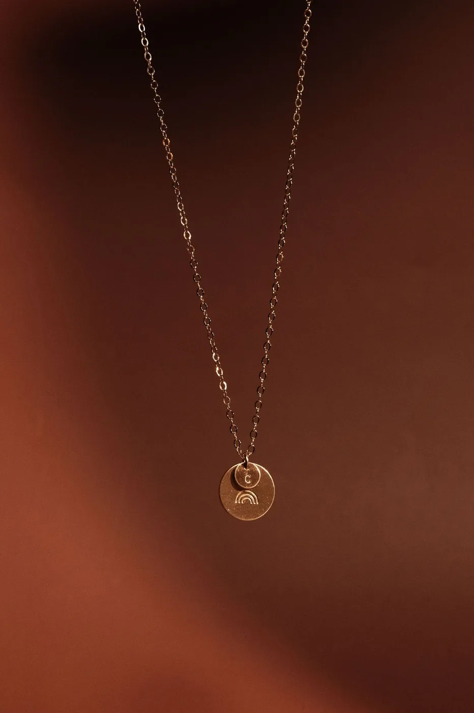 The Rainbow Necklace - 14k Gold Filled — product image 1
