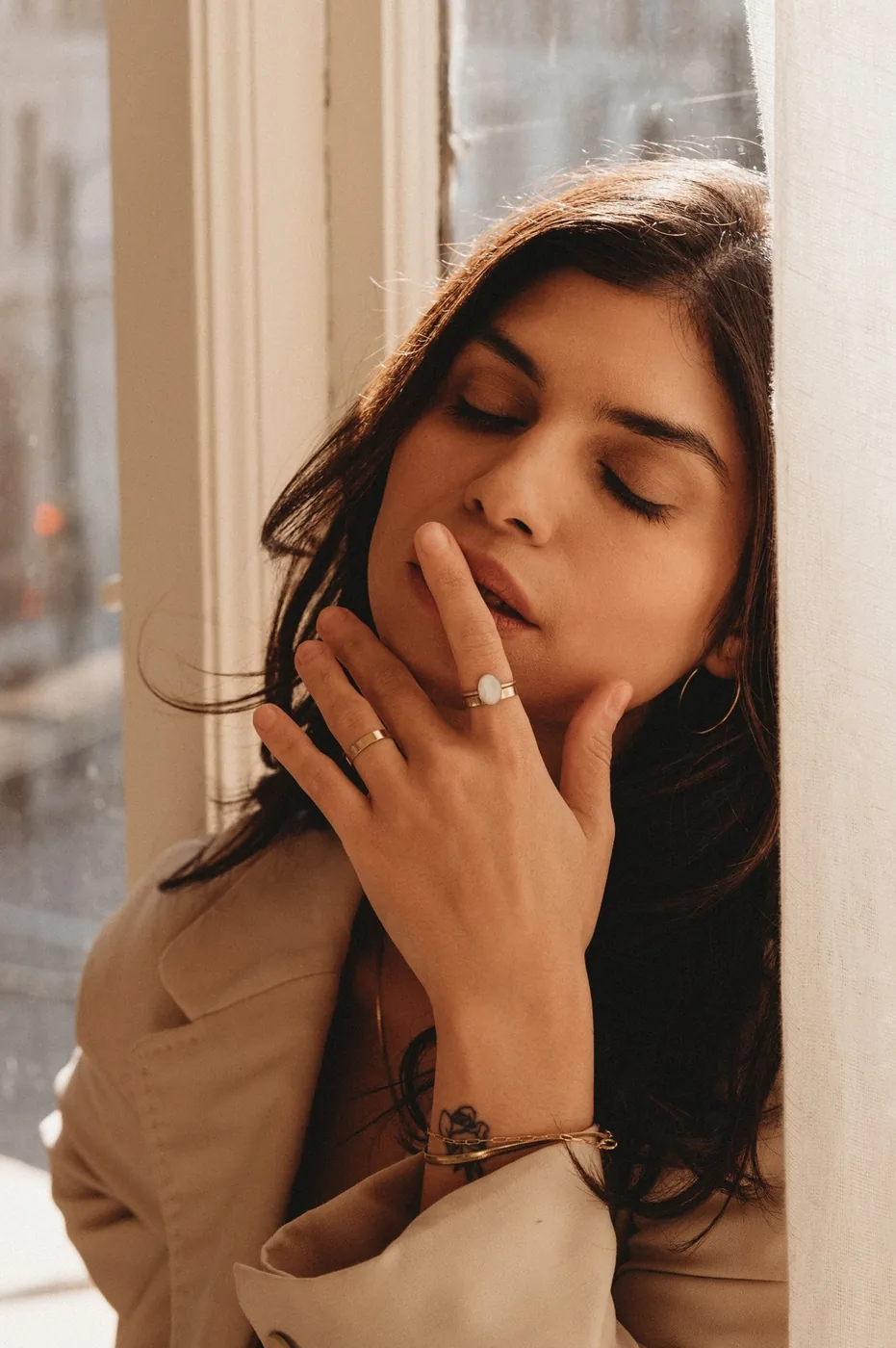 Cremation Large Oval Ring- 14k Gold Filled — product image 4
