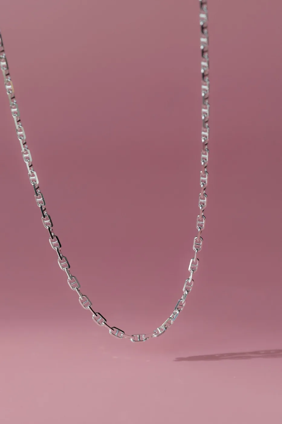 Marine Chain Necklace- Sterling Silver — product image 4