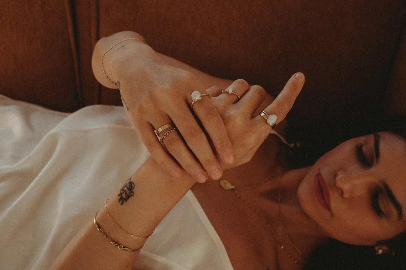 Cremation Large Oval Ring- 14k Gold Filled — product image 7