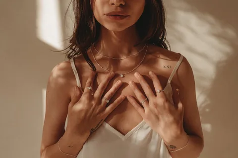 Saturn Chain Necklace - Sterling Silver — product image 3