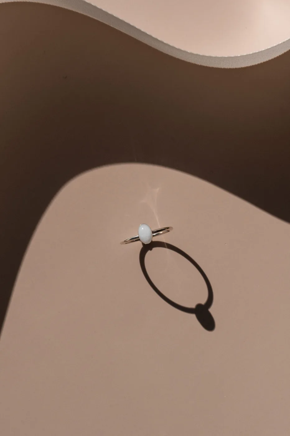 Mothers Milk Small Oval Ring - Sterling Silver — product image 1
