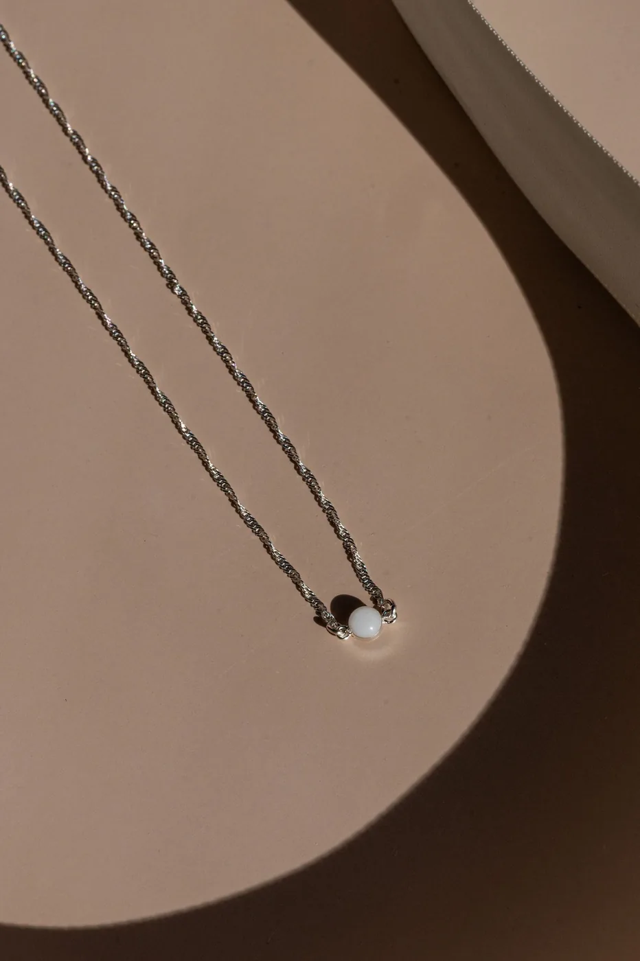 Mothers Milk Necklace 4mm Pendant- Sterling Silver — product image 1