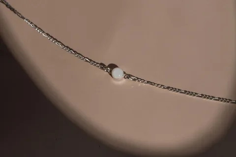 Mothers Milk Figaro Bracelet- Sterling Silver — product image 3