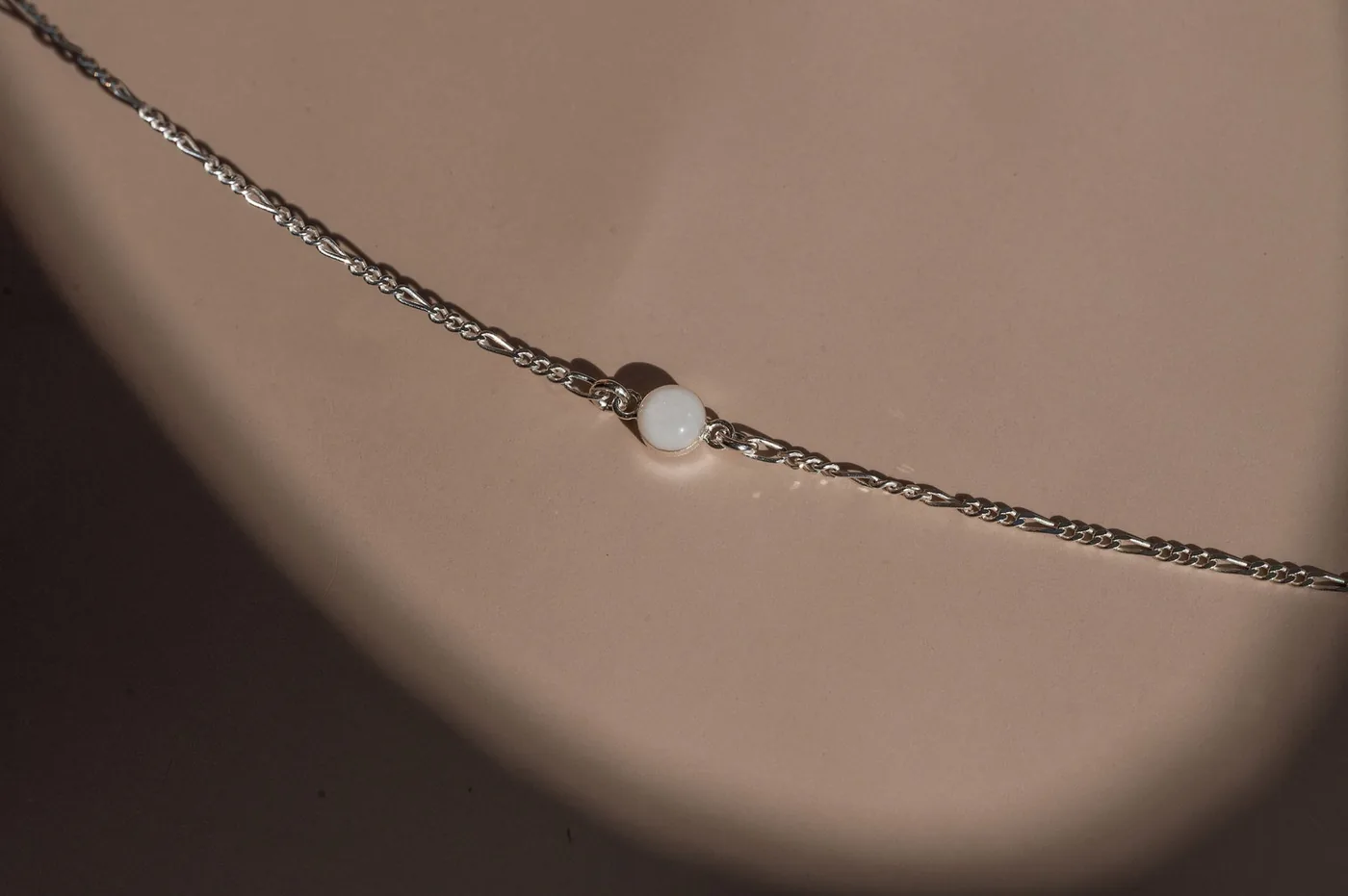Mothers Milk Figaro Bracelet- Sterling Silver — product image 3
