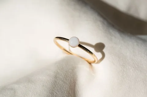 Mothers Milk Small Circle Ring - 14k Gold Filled — product image 8