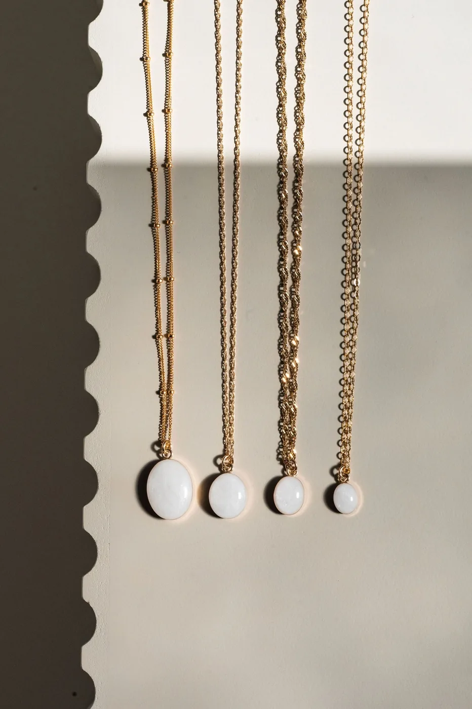 Mothers Milk Oval Necklace - 14k Gold Filled — product image 9