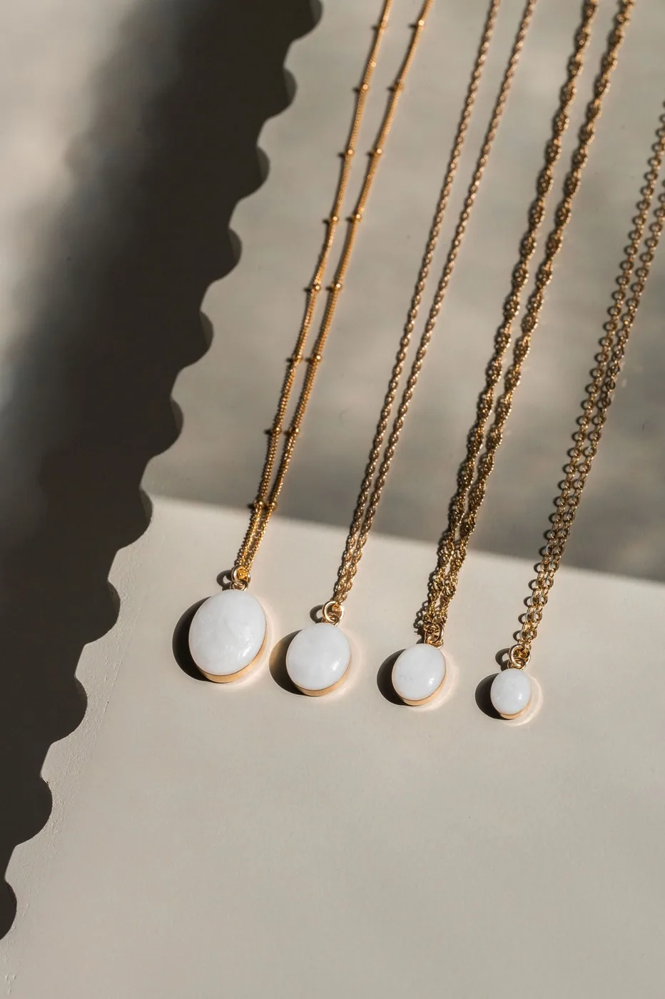 Mothers Milk Oval Necklace - 14k Gold Filled — product image 4