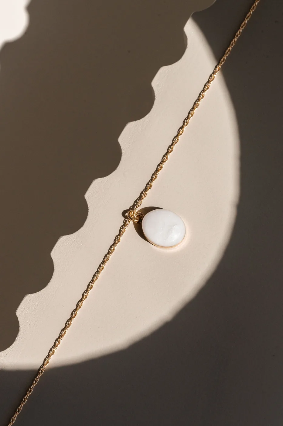 Mothers Milk Oval Necklace - 14k Gold Filled — product image 10