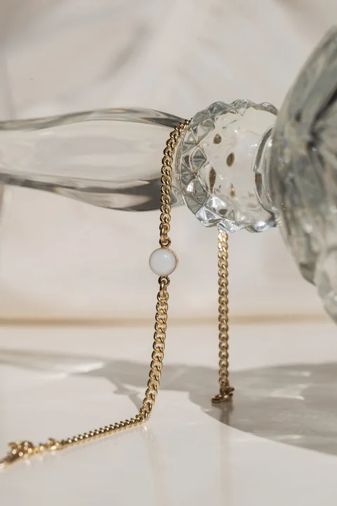 Mothers Milk Thick Curb Chain Bracelet- 14k Gold Filled — product image 1