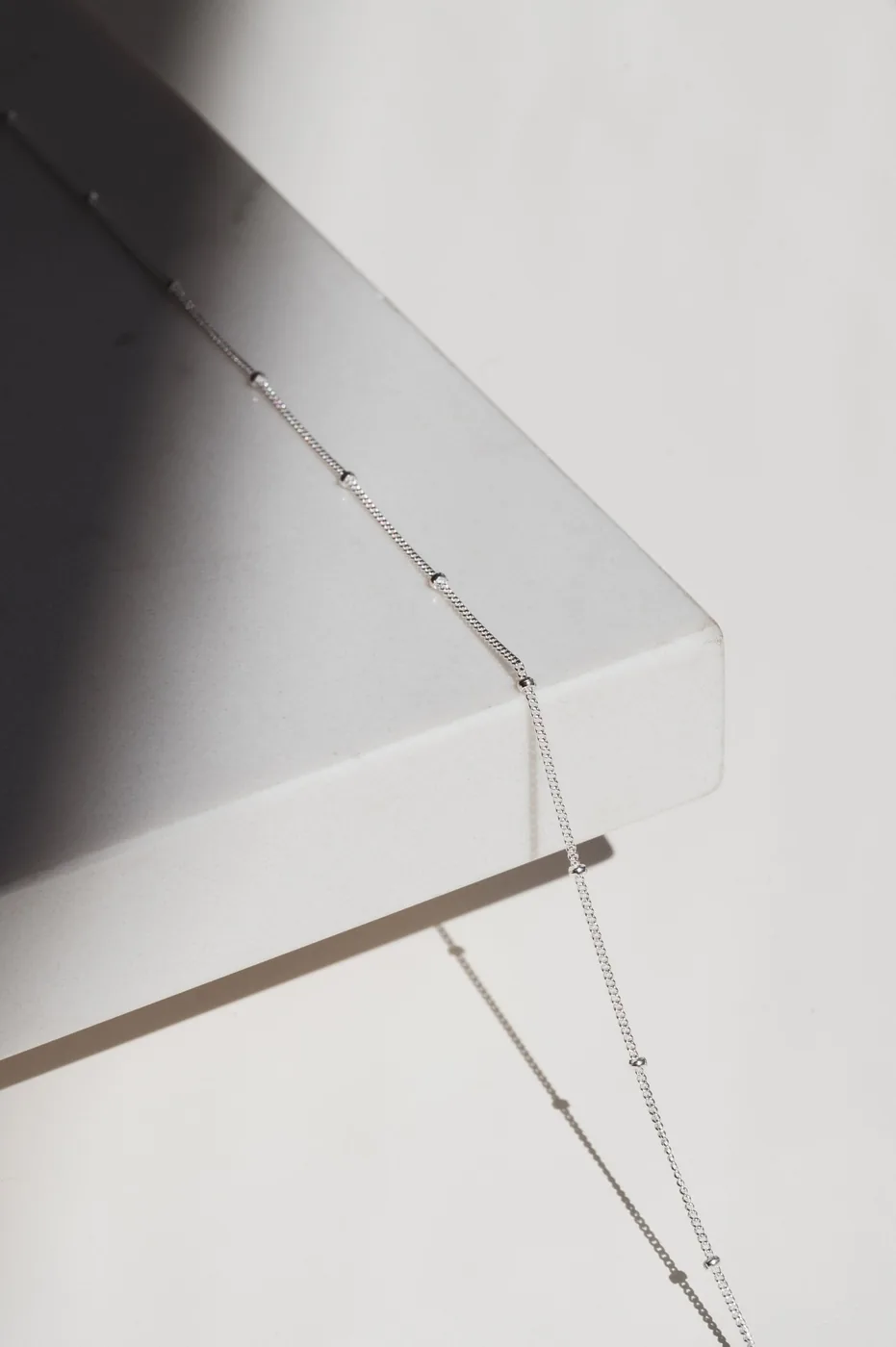 Saturn Chain Necklace - Sterling Silver — product image 1