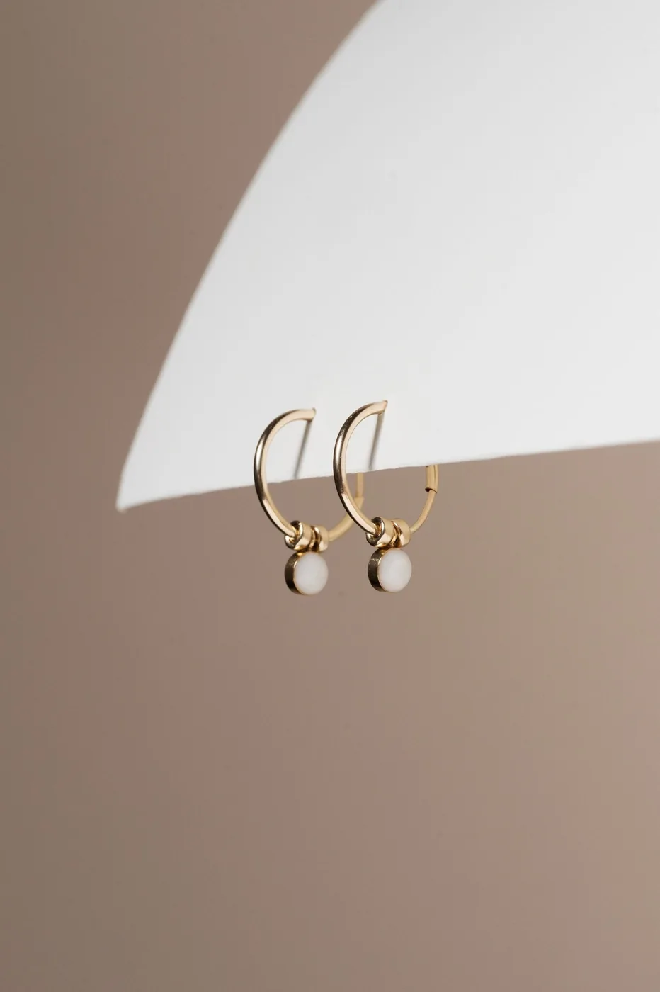 Mothers Milk Hoop Earrings- 14K Gold Filled — product image 1