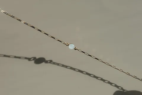 Cremation Box Clip Chain Bracelet- 14K Solid Gold — product image 4