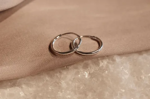 Huggie Hoops - Sterling Silver — product image 2