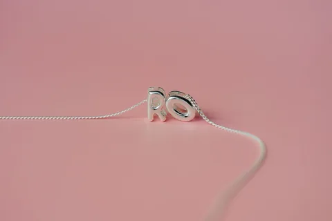 Bubble Charm Necklace- Personalized- Sterling Silver — product image 4