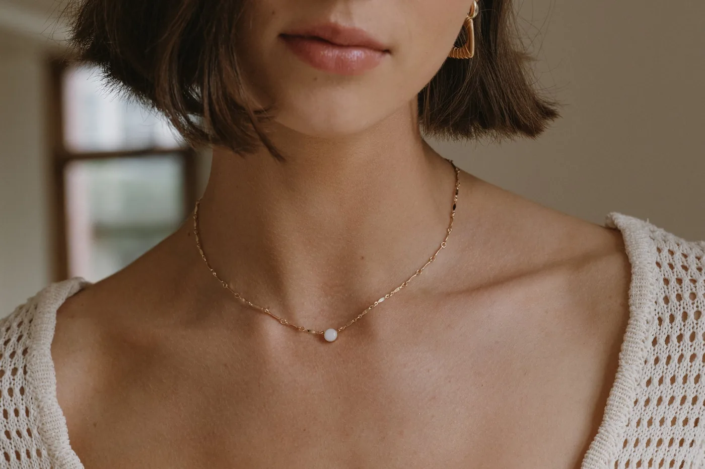 Mothers Milk Bar Chain Necklace - 14k Gold Filled — product image 2