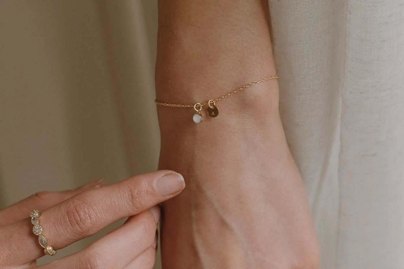 Mothers Milk Charm Bracelet - 14k Gold Filled — product image 5