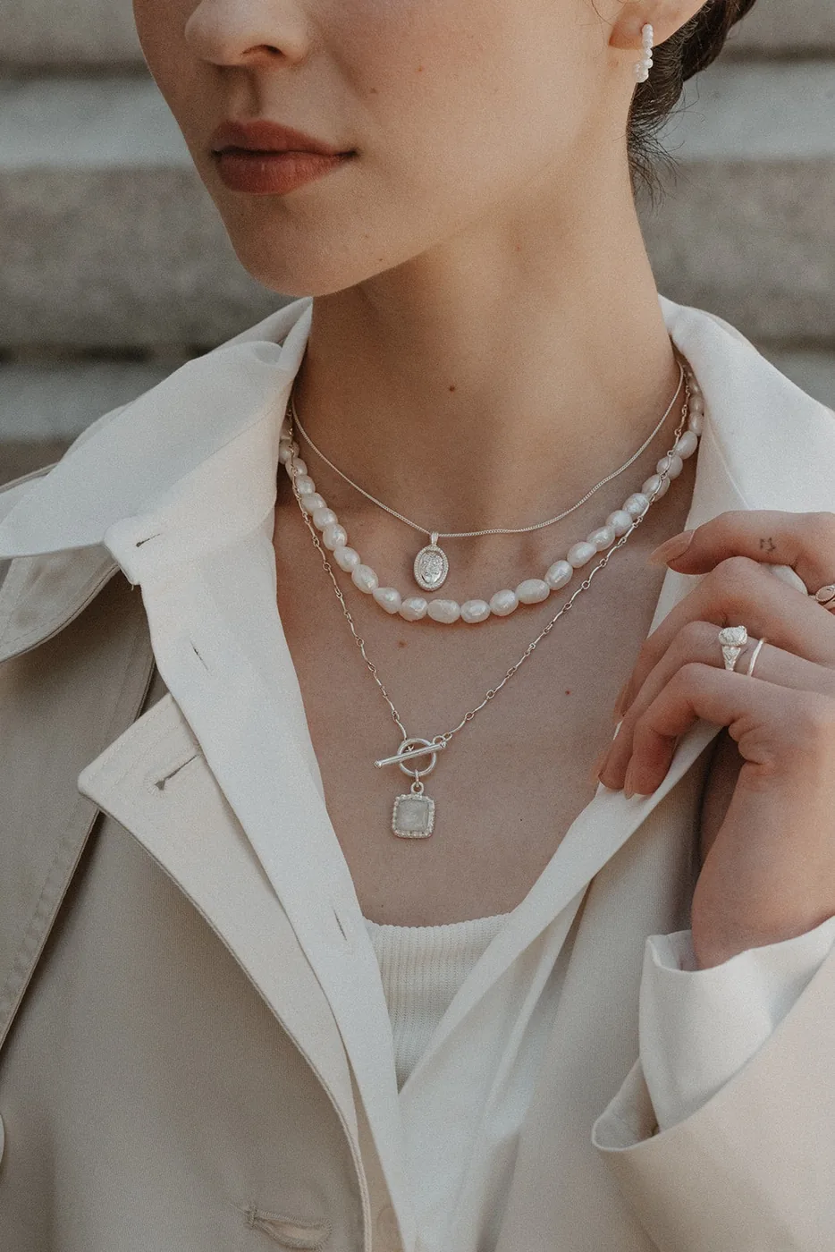 Mothers Milk Zinnia Necklace — product image 2