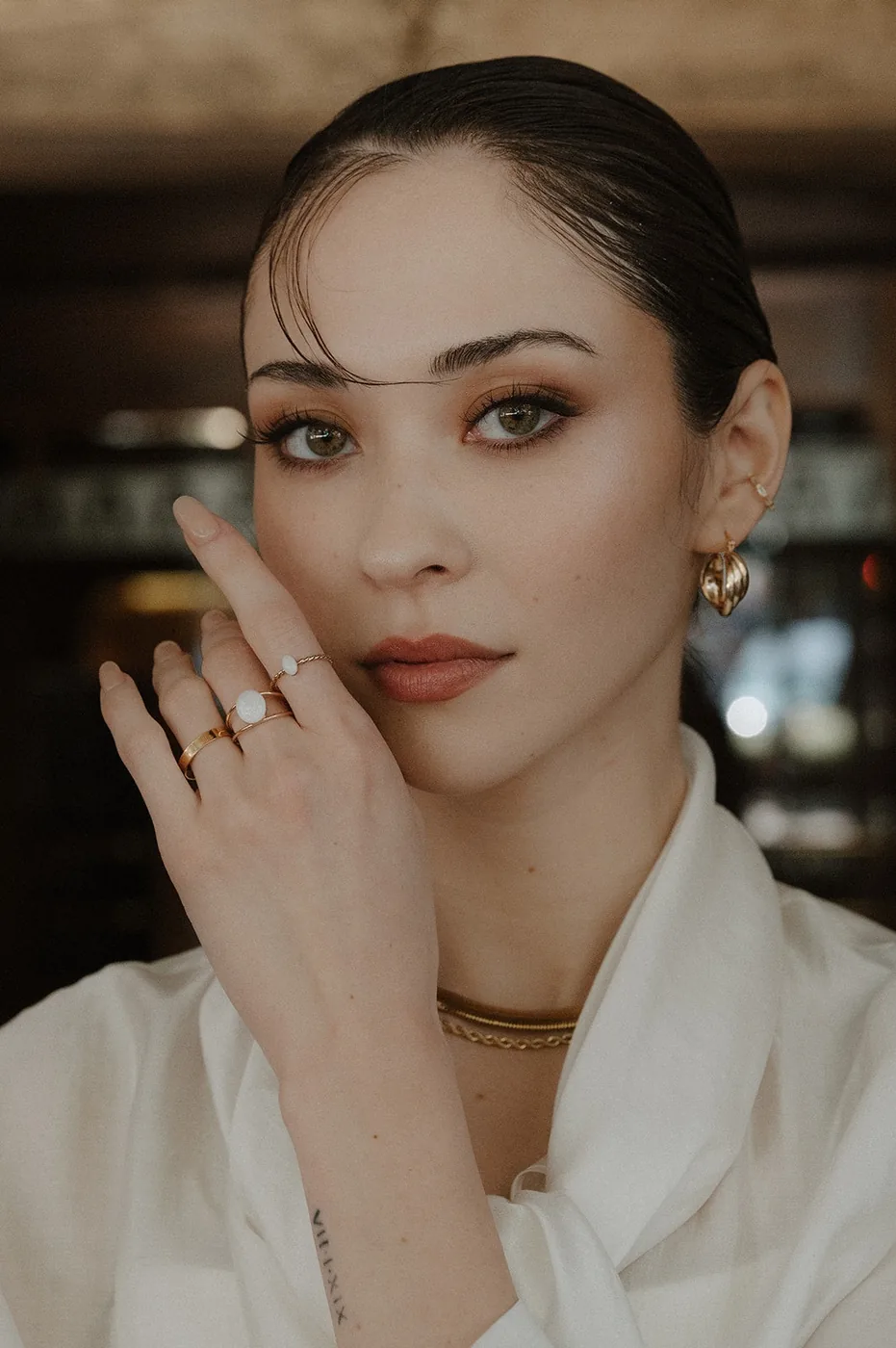 Cremation Roped Oval Ring - 14k Gold Filled — product image 3