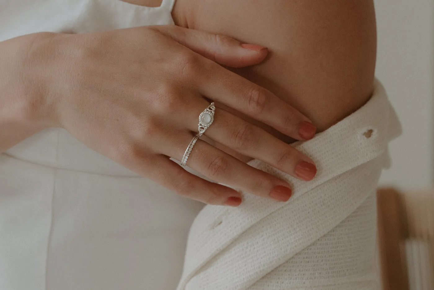 Mothers Milk Zinnia Ring — product image 4