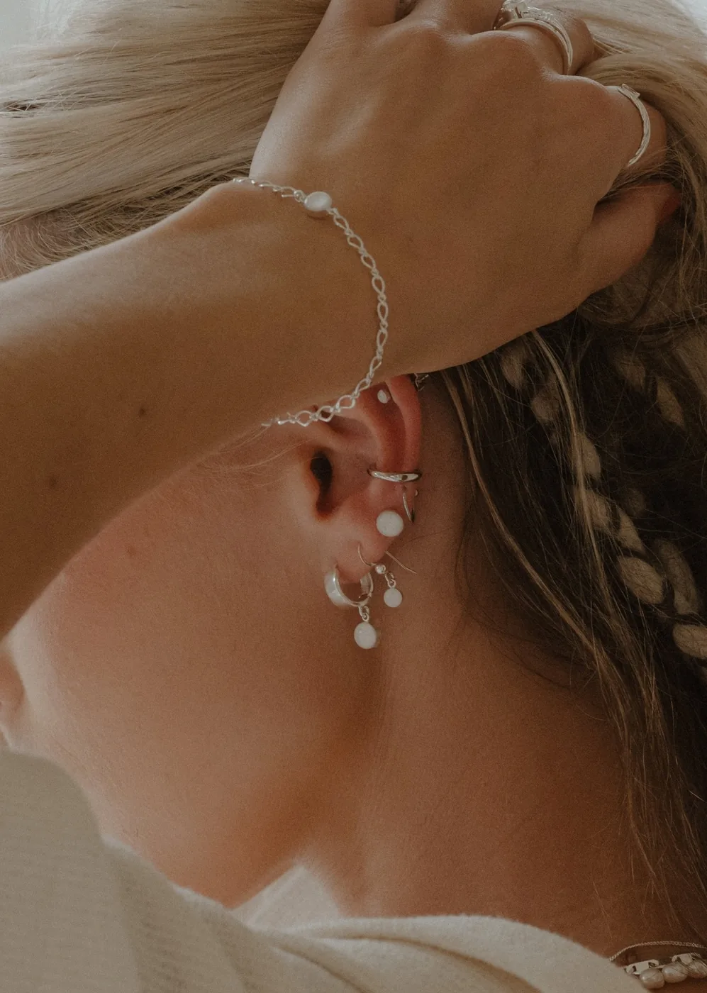 Silver Ear Cuff- Sterling Silver — product image 2