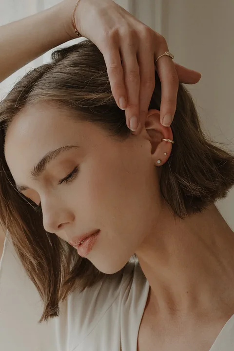 Mothers Milk Stud Earrings - 14k Gold Filled — product image 4