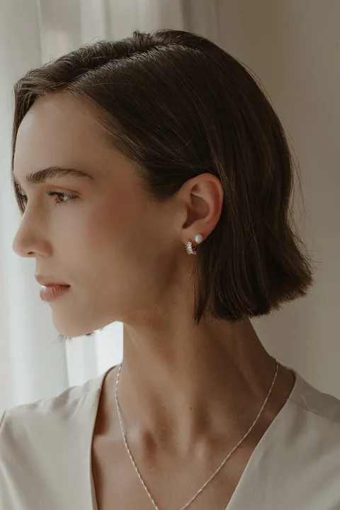 Pearl Studs- 14K Gold Filled — product image 3