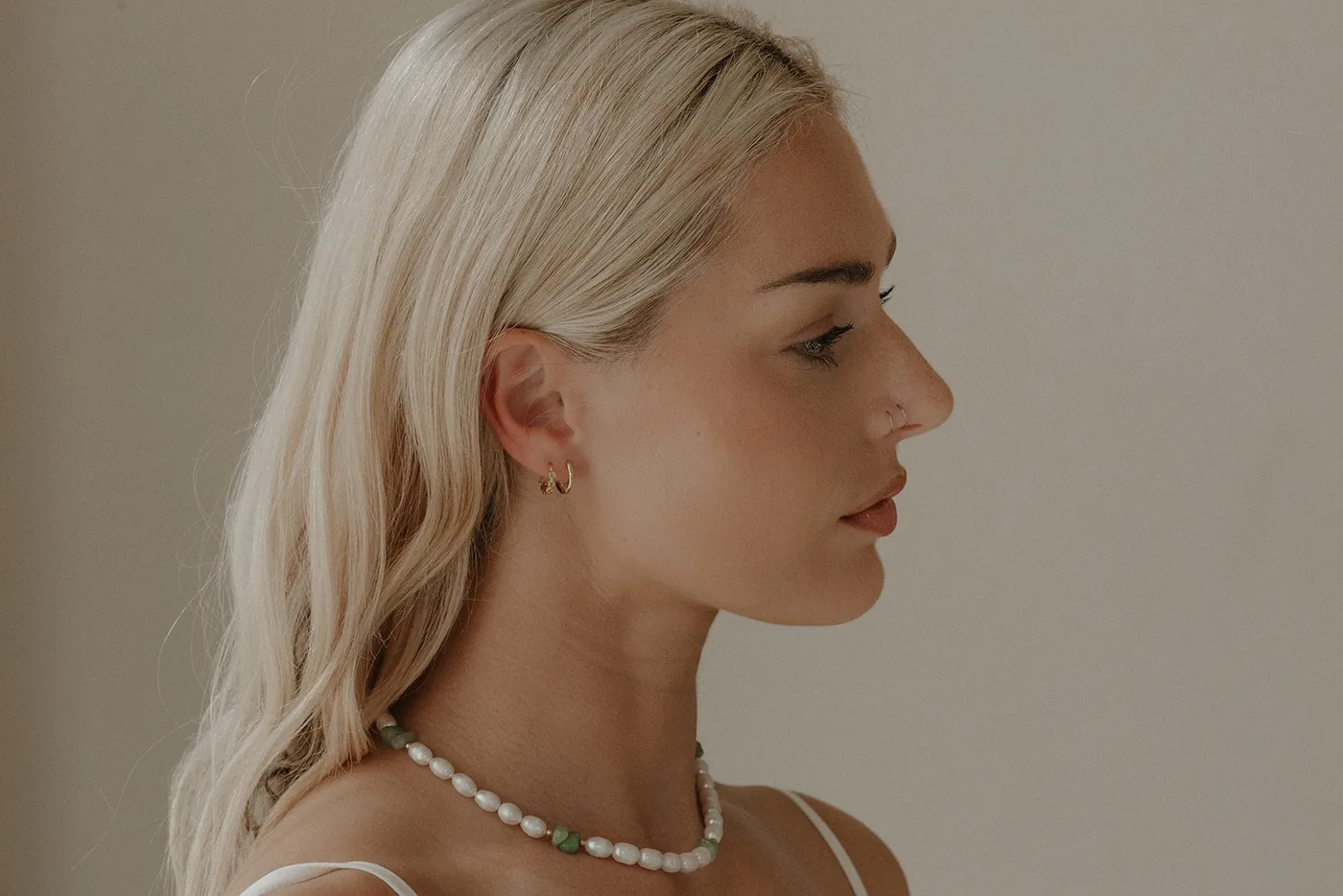 Checkered Hoops - 14k Gold Filled — product image 5