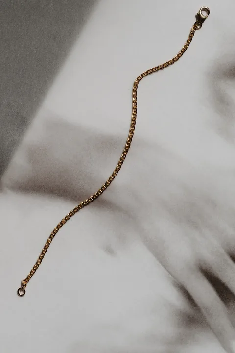 Thick Marine Chain Bracelet - Gold Filled — product image 1