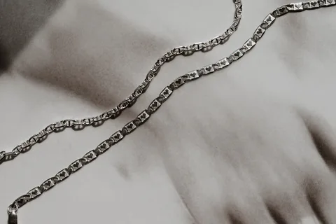 Marine Chain Bracelet- Sterling Silver — product image 1
