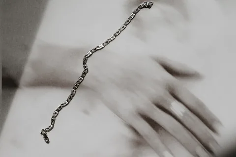 Valentino Heart Chain Bracelet - Sterling Silver — product image 5