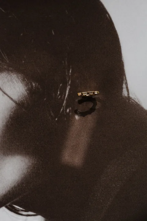 Diamond Studded Ear Cuff — product image 1
