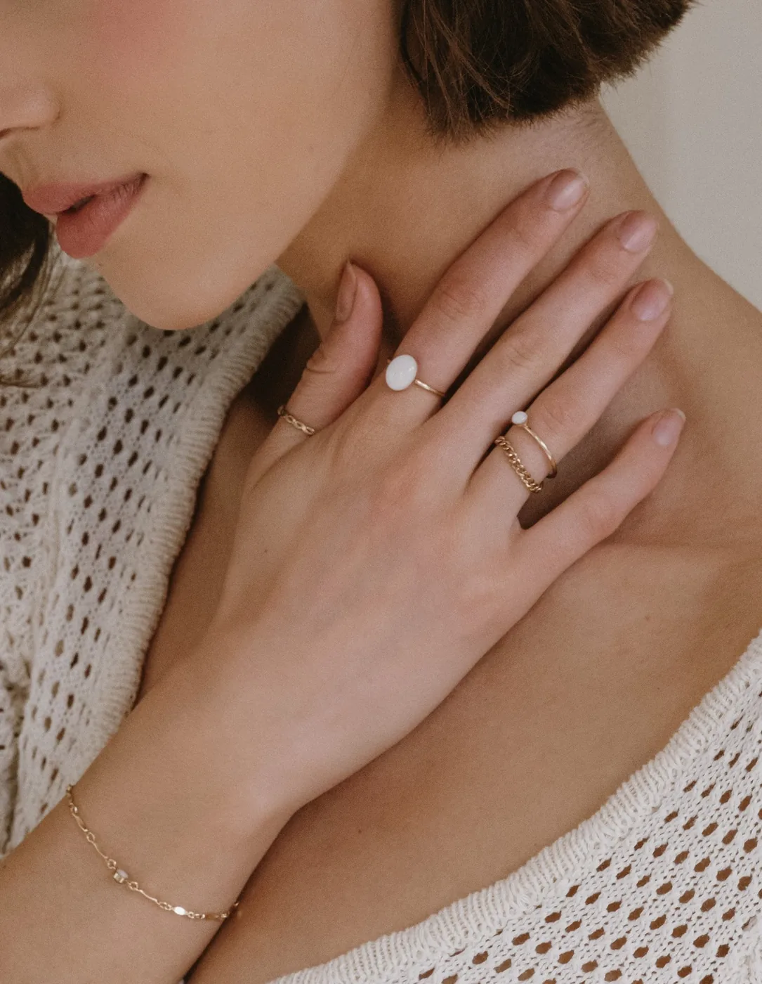 Cremation Large Oval Ring- 14k Gold Filled — product image 3
