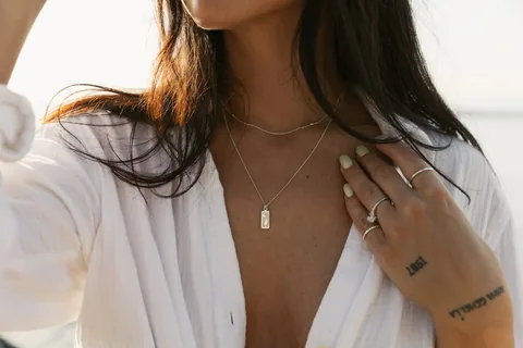 Valley Necklace - Sterling Silver — product image 2