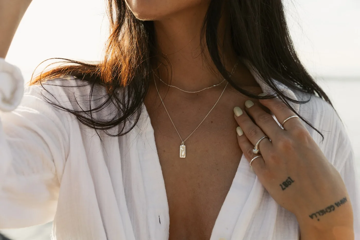 Valley Necklace - Sterling Silver — product image 2