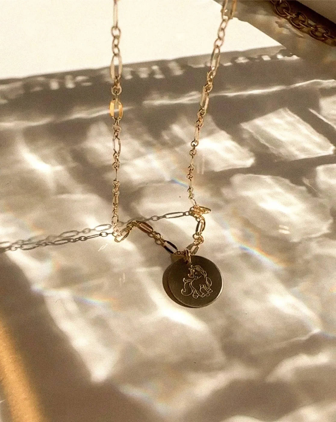 Unicorn Necklace - 14K gold filled — product image 2