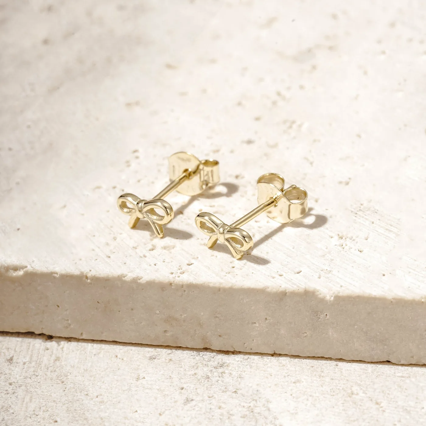 Small Bow Studs- 14k Gold Filled — product image 3