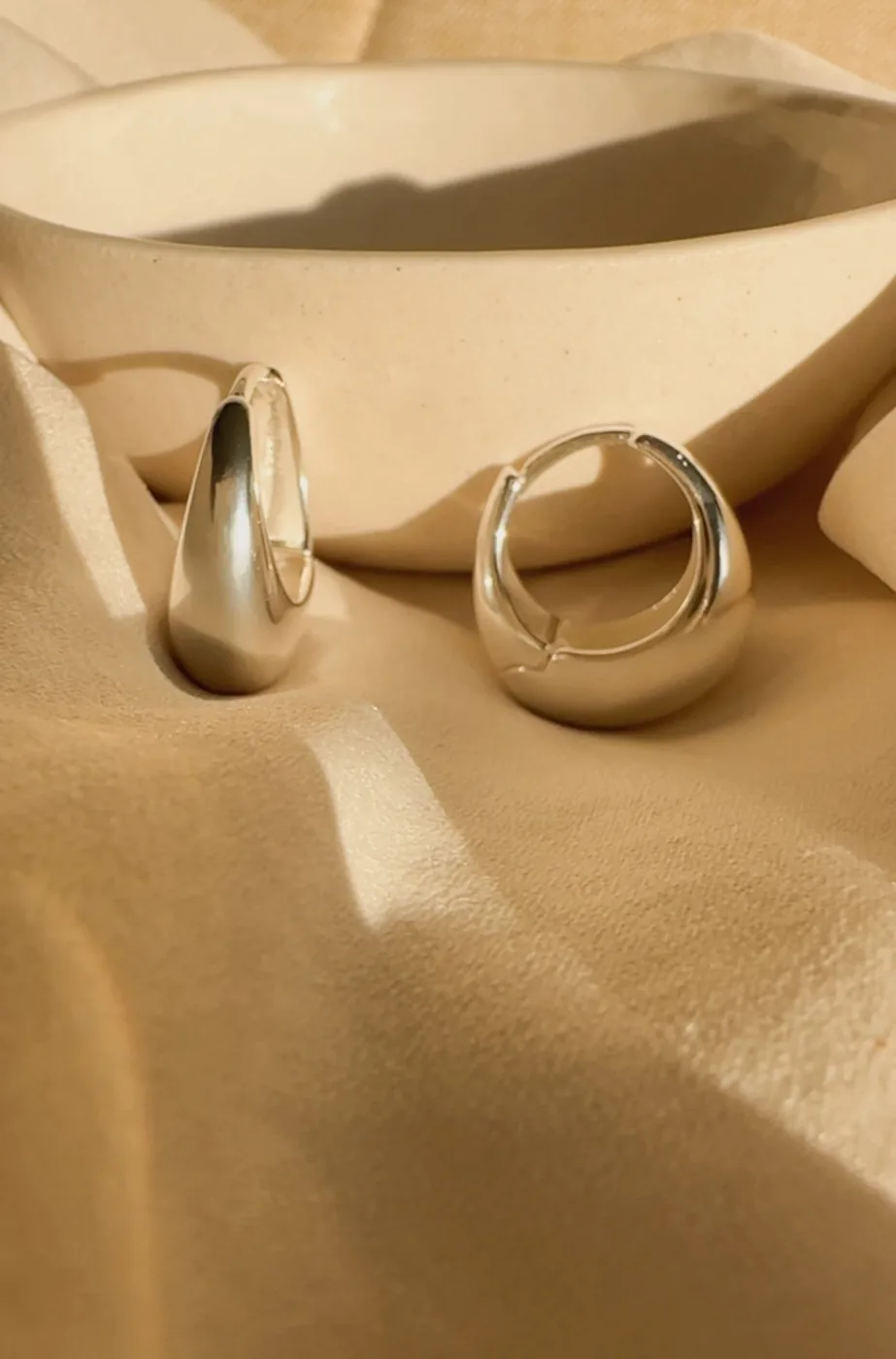 Purse Hoops - Sterling Silver — product image 1