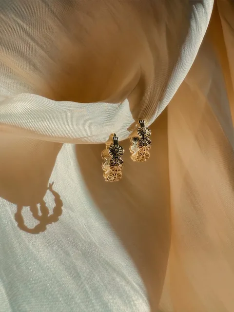 The Golden Hour Hoops - 14k Gold Filled — product image 5