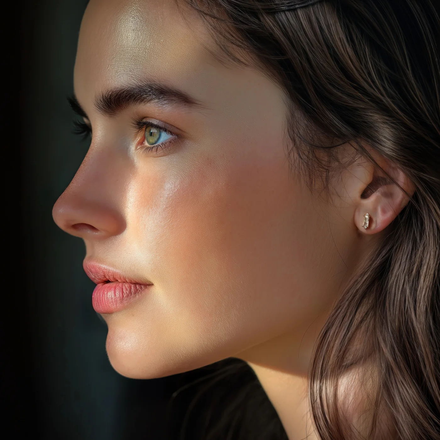 Royal Baguette Studs - 14k Gold Filled — product image 3