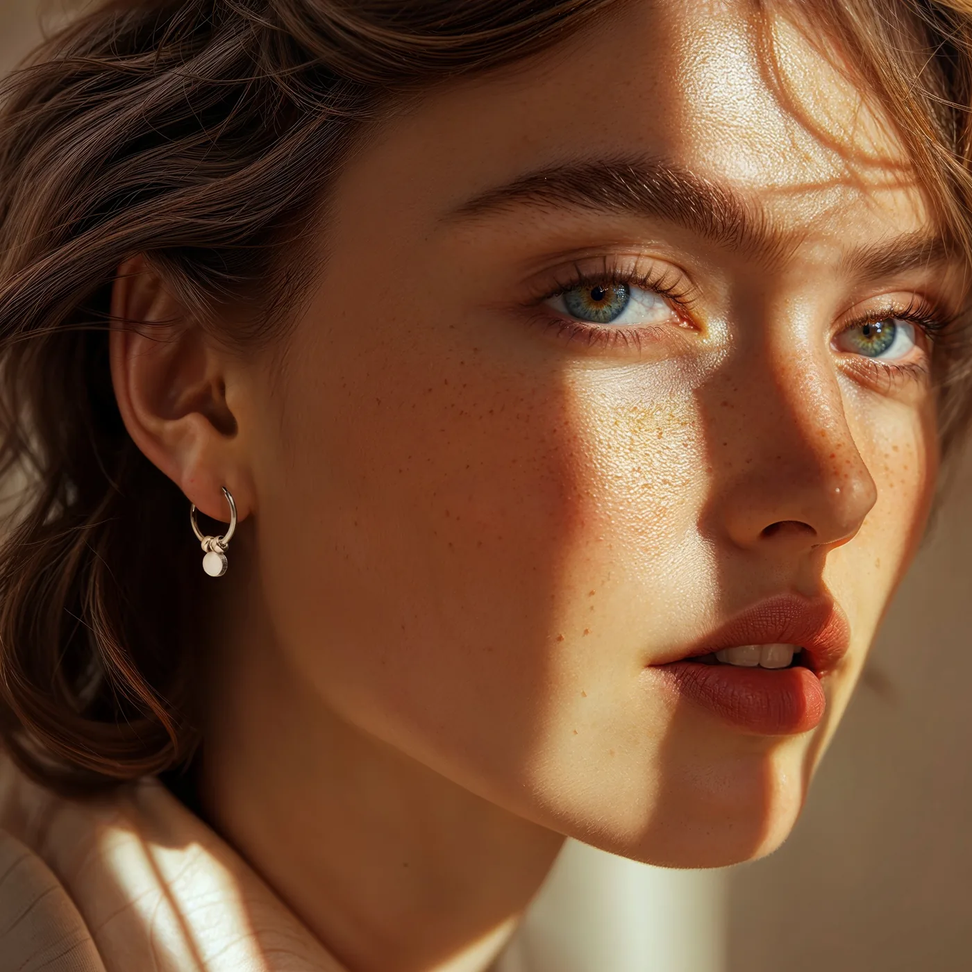 Cremation Huggie Hoop Earrings - Sterling Silver — product image 2