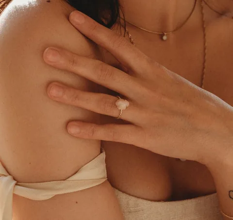 Mothers Milk Claw Ring - 14k Gold Filled — product image 4