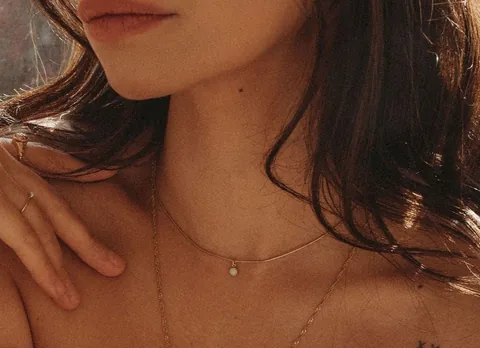 Mothers Milk Snake Chain Necklace- 14k Gold Filled — product image 3