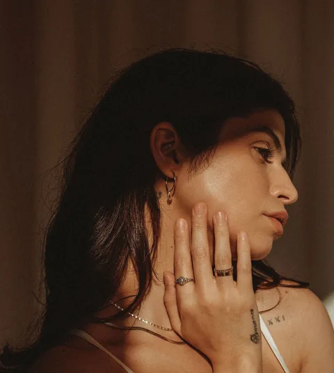 Large Crystal Hoops - 14k Gold Filled — product image 5