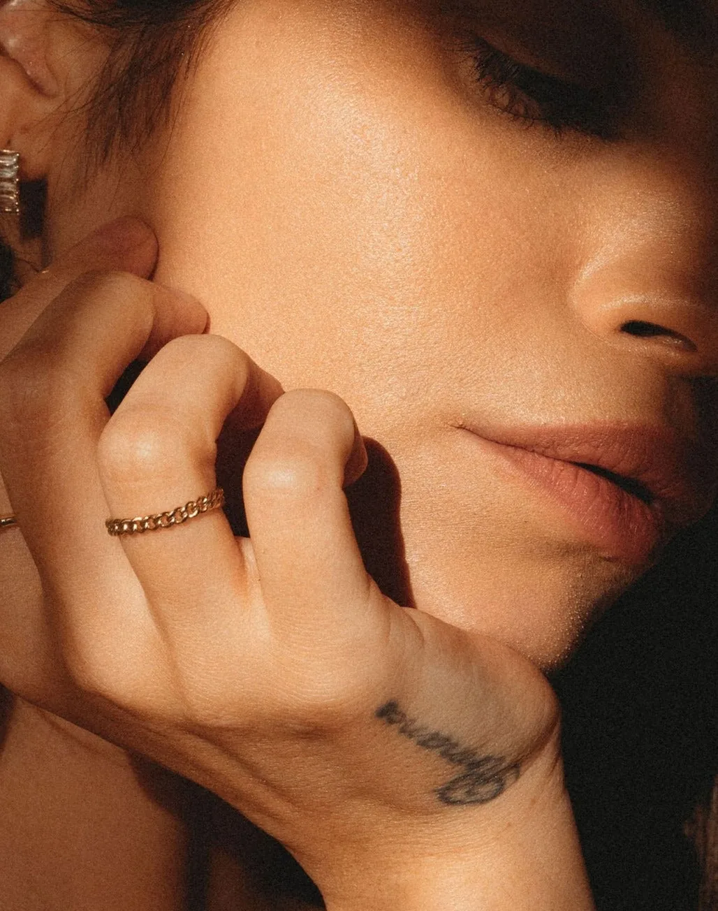 Curb Chain Ring - 14k Gold Filled — product image 2